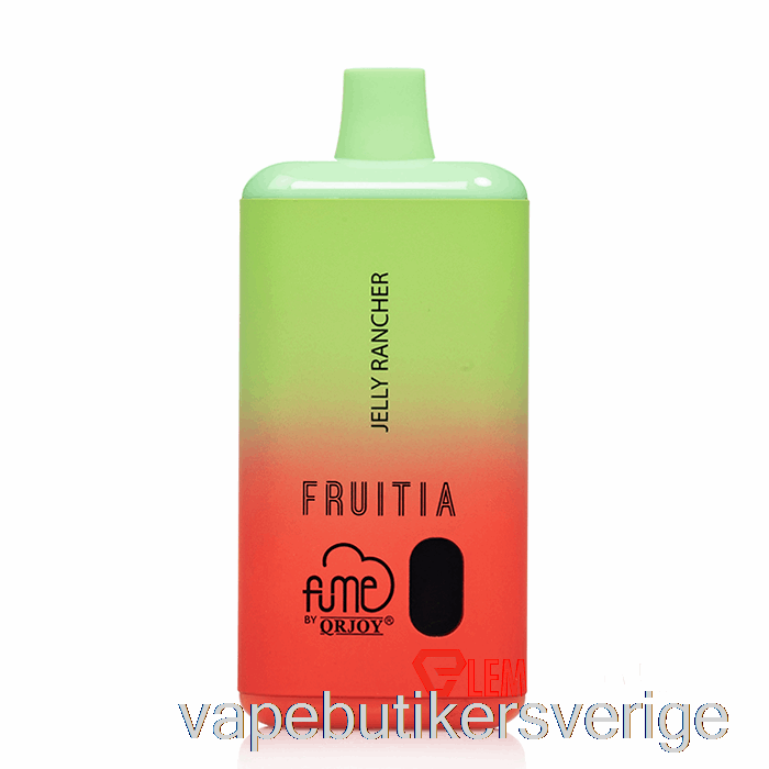 Vape Sverige Fruitia X Fume 8000 Engångs Jelly Rancher